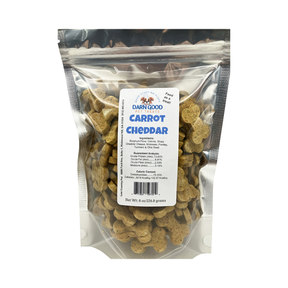 Darn Good Pet Treats Carrot & Cheddar Cheese Dog Cookies