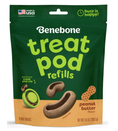 Benebone Dog Treat Pod Refill Peanut