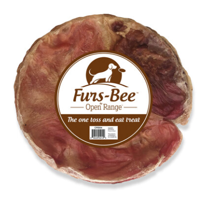Home Range Dog Treat Furs-Bee Bladder Frisbee