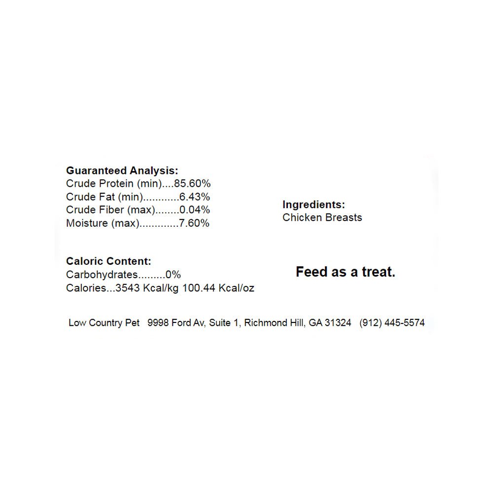 Darn Good Pet Treats Chicken Crunch Sticks Dehydrated - Low Country Pet - Dog Treats - 671891596790