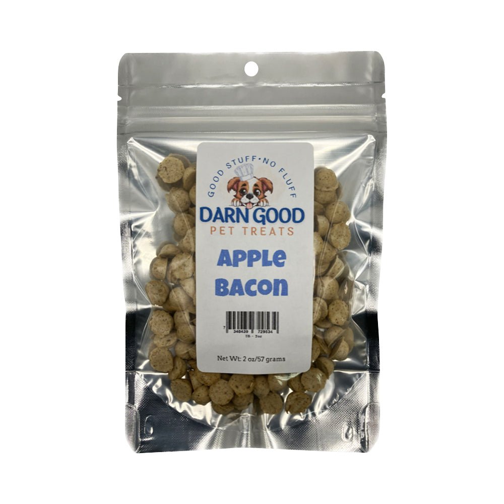 Darn Good Pet Treats Apple Bacon Dog Cookies - Low Country Pet - Dog Treats - 7340439729152