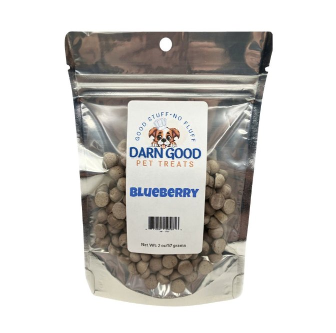 Darn Good Pet Treats Blueberry Dog Cookies - Low Country Pet - Dog Treats -