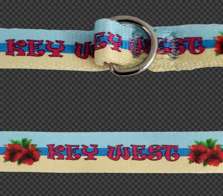 Key West Hibiscus Dog Collar & Leash Limited Edition - Low Country Pet - Dog Collar -