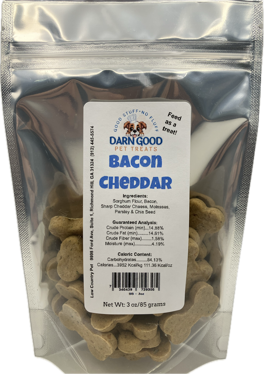 Darn Good Pet Treats Bacon & Cheddar Dog Cookies