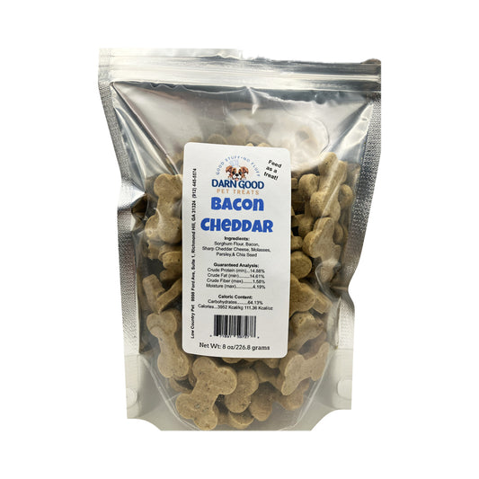 Darn Good Pet Treats Bacon & Cheddar Dog Cookies