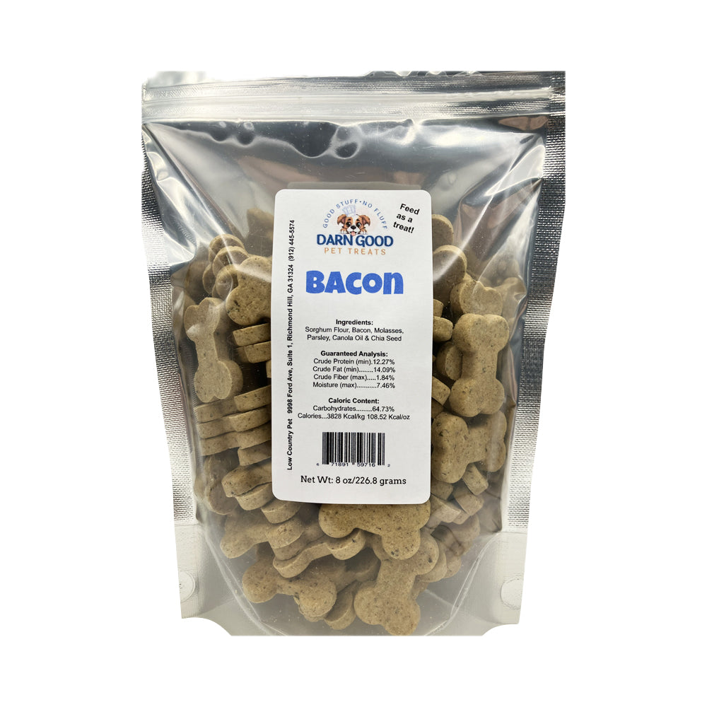 Darn Good Pet Treats Bacon Dog Cookies