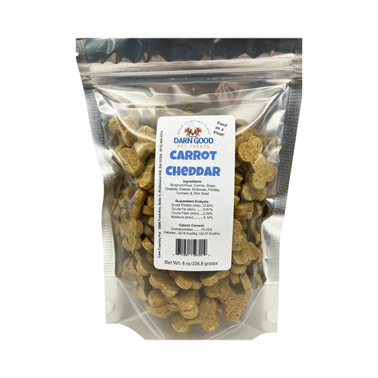 Darn Good Pet Treats Carrot & Cheddar Cheese Dog Cookies