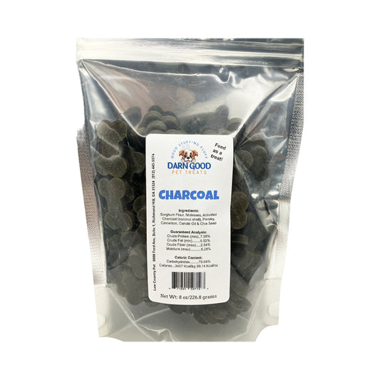Darn Good Pet Treats Charcoal Dog Treat Cookies