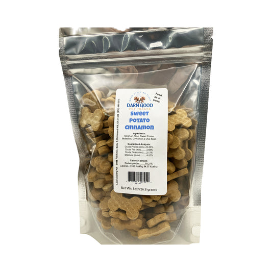 Darn Good Pet Treats Sweet Potato & Cinnamon Dog Cookies