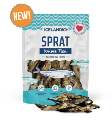 Icelandic+ Dog Treat Sprats Whole 2 oz
