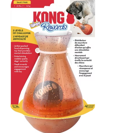 Kong Rewards Tipsy Dog Toy Small
