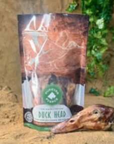Furever Fierce Dog Treat Duck Head 3 ct