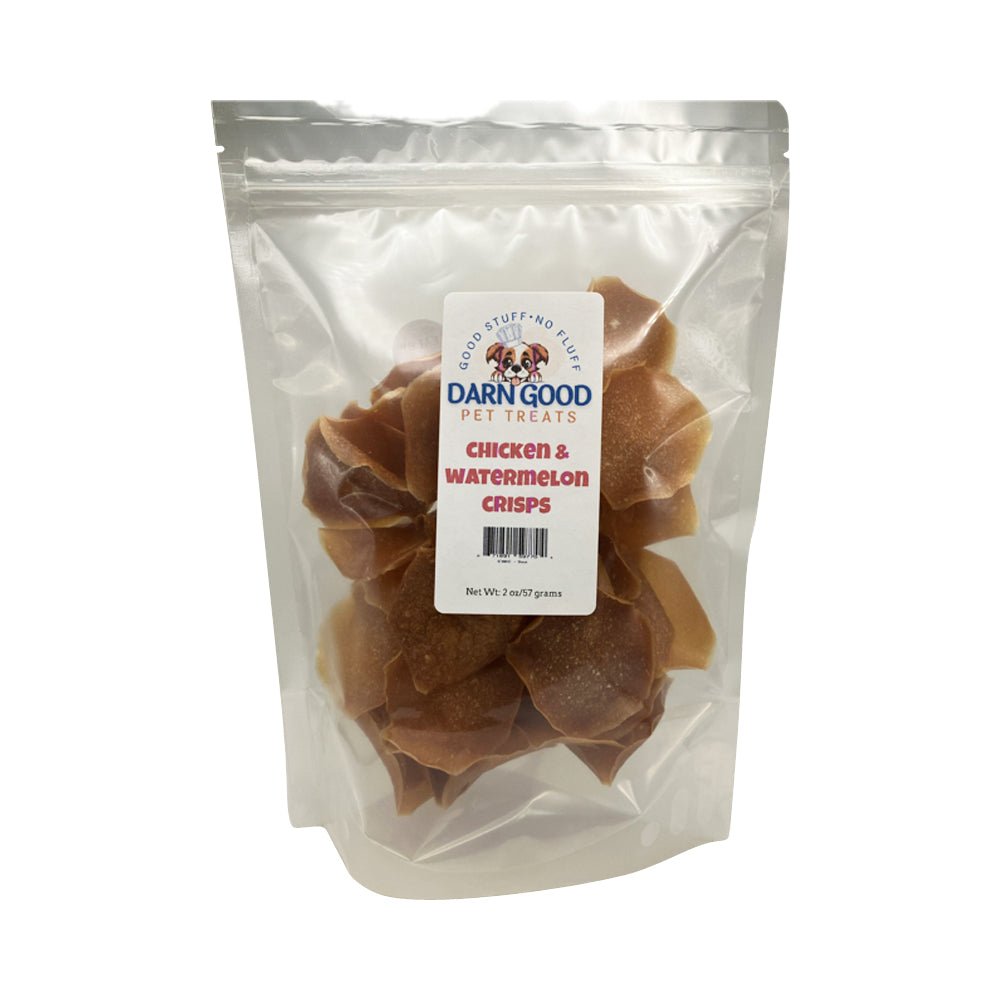 Darn Good Pet Treats Chicken Breast & Watermelon Dog Crisps - Low Country Pet - Dog Treats - 671891597704