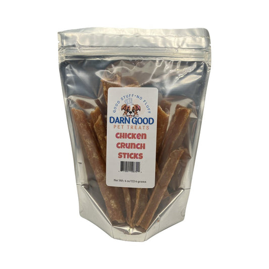 Darn Good Pet Treats Chicken Crunch Sticks Dehydrated - Low Country Pet - Dog Treats - 671891596790