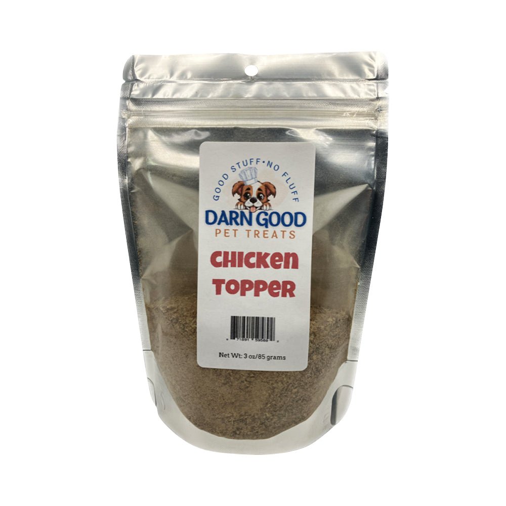 Darn Good Pet Treats Chicken Freeze Dried Dog Food Topper - Low Country Pet - Dog Food Toppers - 671891595892