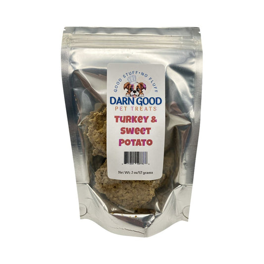 Darn Good Pet Treats Turkey Sweet Potato Dog Cookies - Low Country Pet - Dog Treats - 671891597766