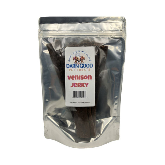 Darn Good Pet Treats Venison Jerky Dog Treats - Low Country Pet - Dog Treats - 671891597568