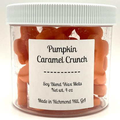 Pumpkin Caramel Crunch Bone Shaped Wax Melt 4 oz - Low Country Pet - Wax Melt - Bone Shaped - 20016