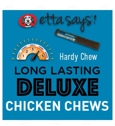 Etta Says Dog Treat Bully Deluxe Chicken 7"