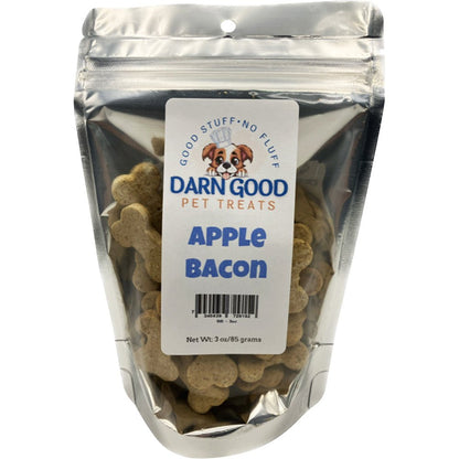 Darn Good Pet Treats Apple Bacon Dog Cookies - Low Country Pet - Dog Treats - 7340439729152