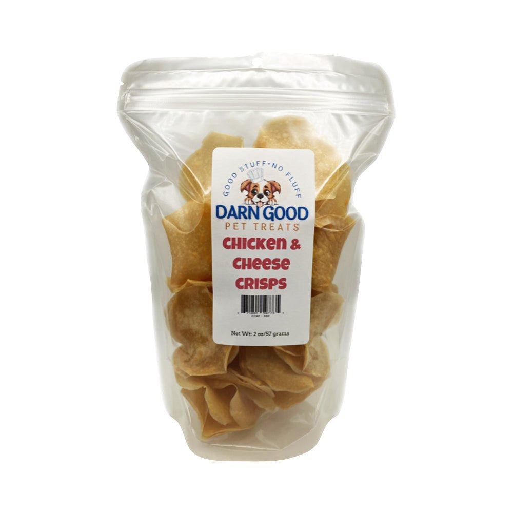 Darn Good Pet Treats Chicken Breast Cheese Crisps - Low Country Pet - Dog Treats - 671891597735
