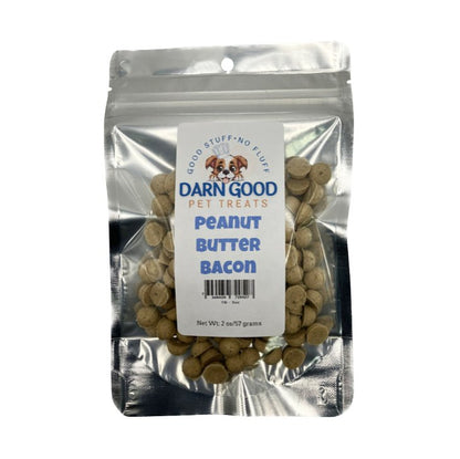 Darn Good Pet Treats Peanut Butter & Bacon Dog Cookies - Low Country Pet - Dog Treats - 7340439729527